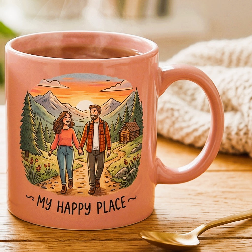 Premium Printed Color Ceramic Mug – Customizable Coffee & Tea Mug