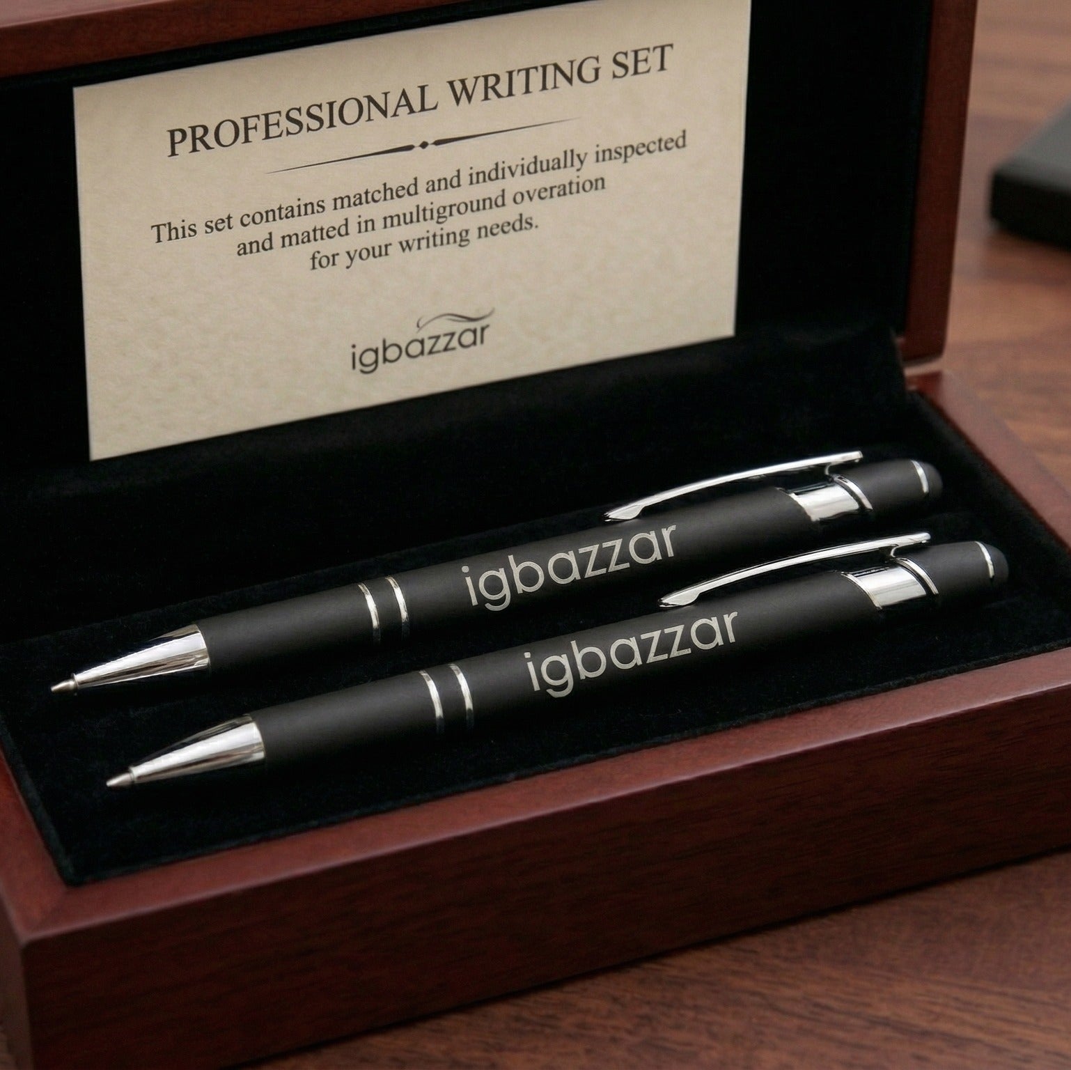 Premium Customized Pen – Personalized Name Engraved Writing Pen With Premium Box Pack