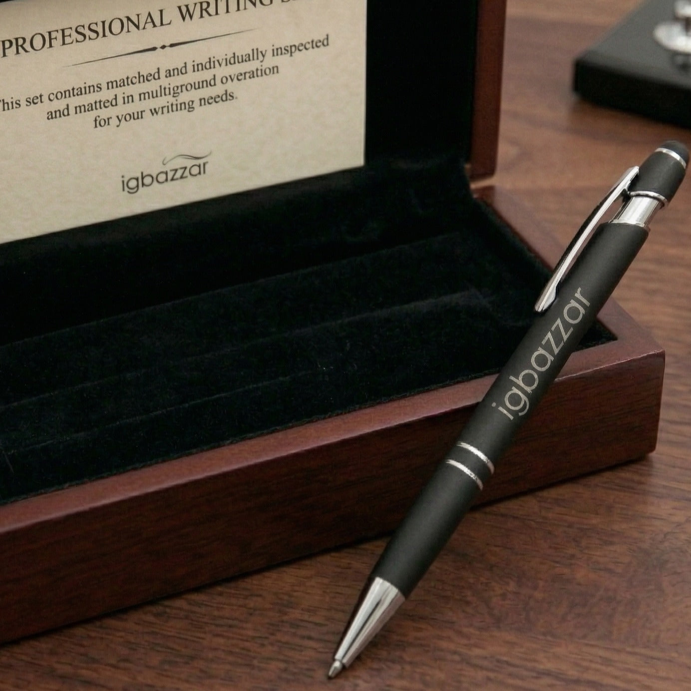 Premium Customized Pen – Personalized Name Engraved Writing Pen With Premium Box Pack